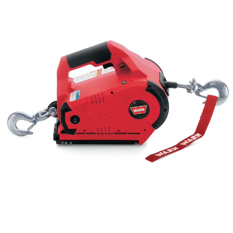 Warn Cordless Pullzall DC Winch Kit Includes 2 Batteries And Rapid Charger Model 885006