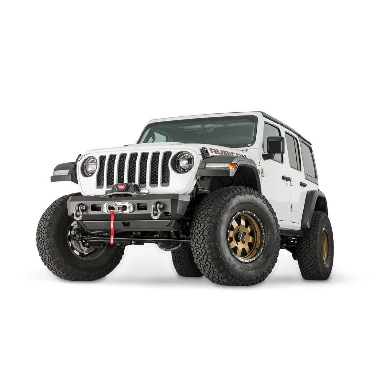 Warn Elite Stubby Front Bumper Jeep JL/JT W/Out Guard Model 101325