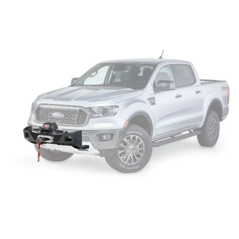 Warn Winch Carrier For Mid-Frame Or Foot Down Mounted Winches Up To 12K In Capacity (*Designed For Use With Warn Zeon Or VR Evo Winches) Model 107650 - Image 2