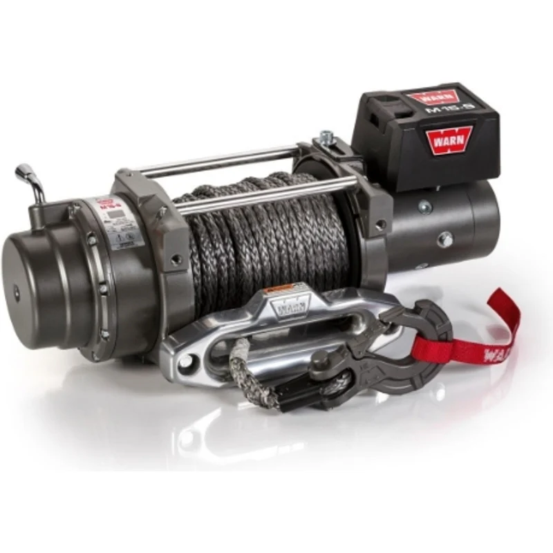 Warn M15-S Heavyweight Winch, Pull Capacity 15,000 lb, 80 Feet Of Spydura Synthetic Rope Model 97730 - Image 2