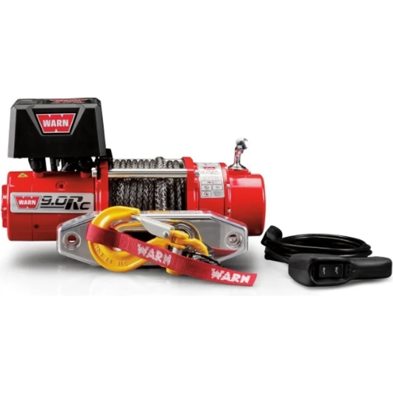 Warn 9.0Rc Winch, Pull Capacity 9,000 lb, 50 Feet Synthetic Rope Model 71550 - Image 2