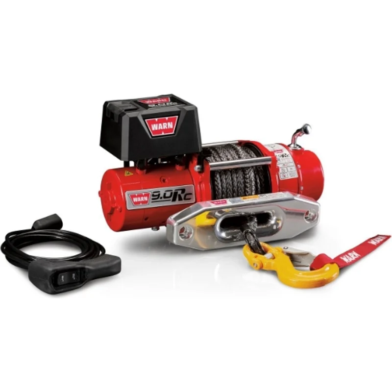 Warn 9.0Rc Winch, Pull Capacity 9,000 lb, 50 Feet Synthetic Rope Model 71550 - Image 3