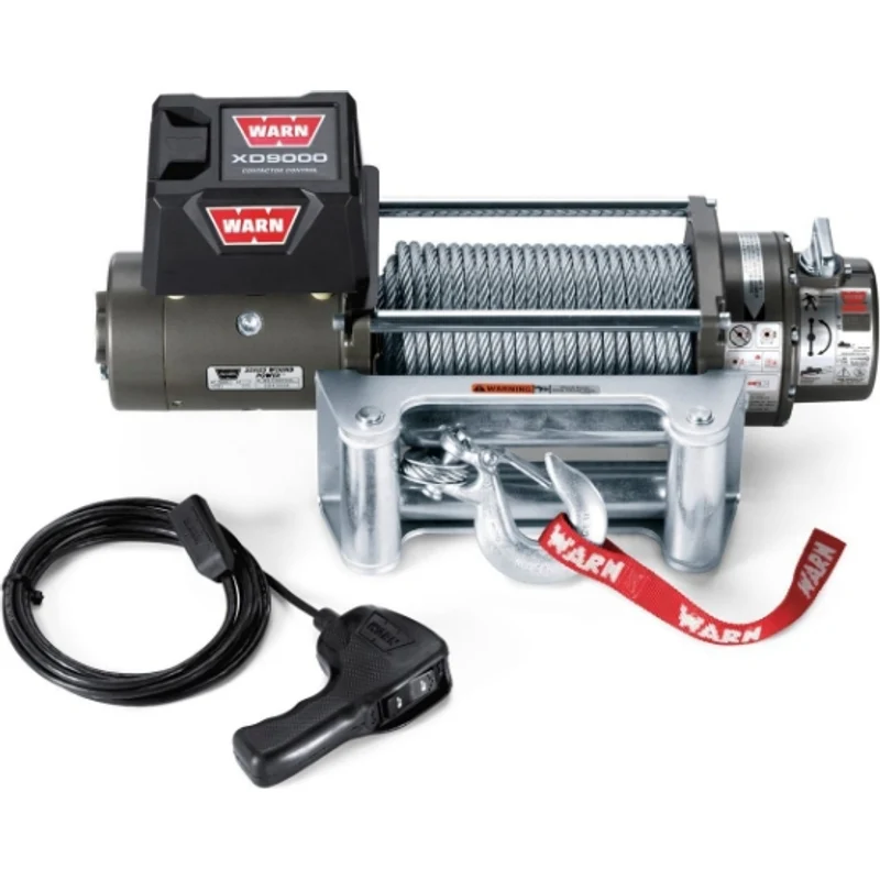 Warn XD9 Winch 9,000 lb, With 100' of 5/16" Steel Rope Model 28500 - Image 2