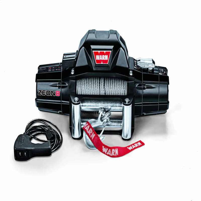 Warn ZEON 8 Winch, Pull Capacity 8,000 lb, 100 Feet Of Steel Rope Model 88980