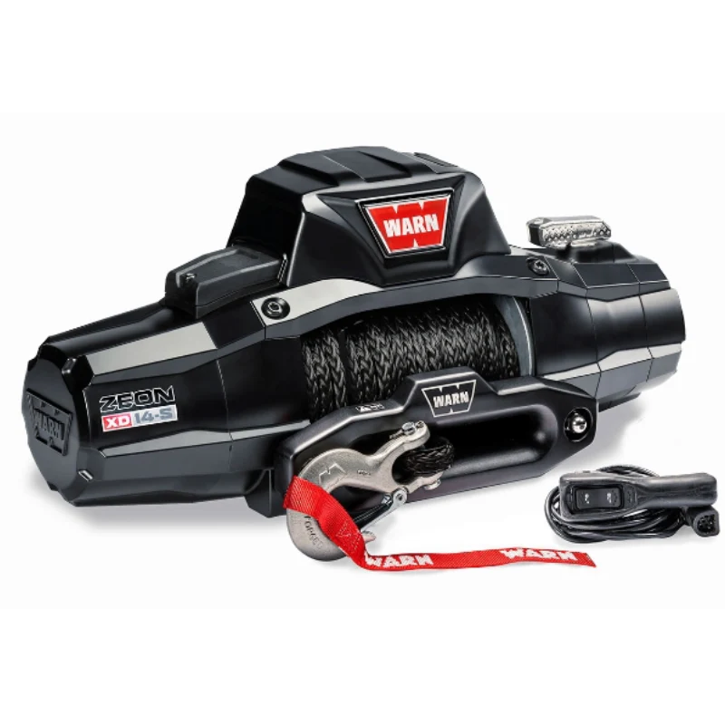 Warn WARN ZEON XD 14-S Winch 14,000 Pull Capacity With 80" Feet 3/8 Spydura Synthetic Rope Model 110014 - Image 2