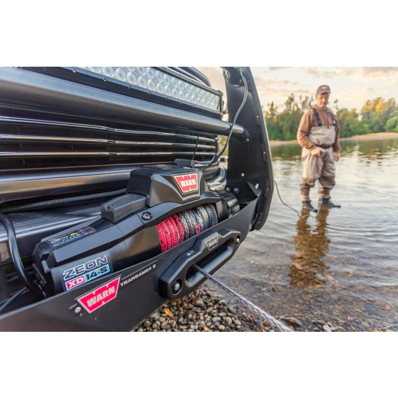 Warn WARN ZEON XD 14-S Winch 14,000 Pull Capacity With 80" Feet 3/8 Spydura Synthetic Rope Model 110014 - Image 5