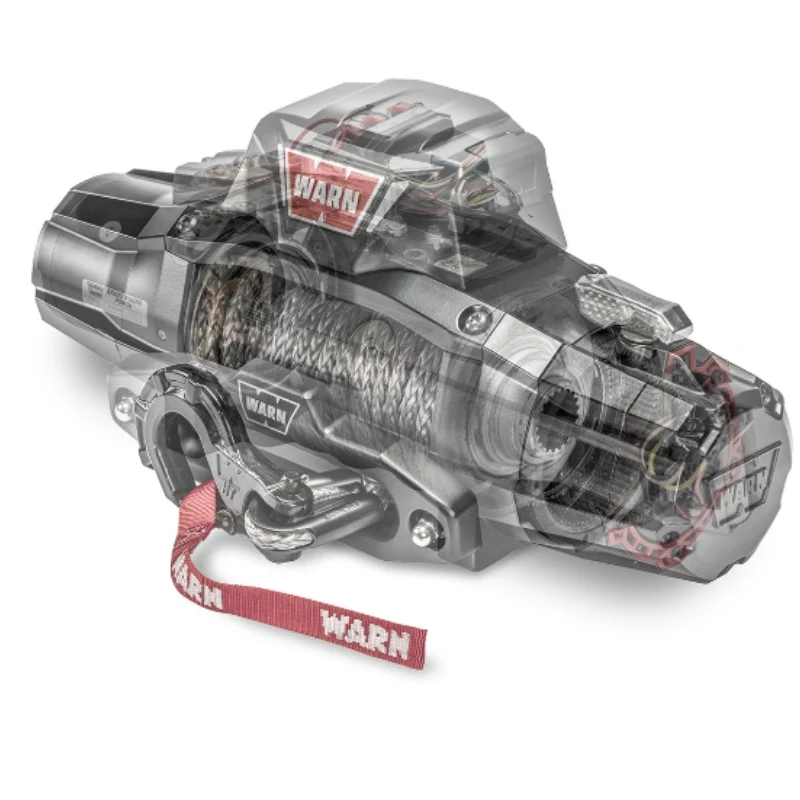 Warn WARN ZEON XP 10-S Winch 10,000 Pull Capacity With 100" Feet 3/8 Spydura Synthetic Rope Model 110100 - Image 2