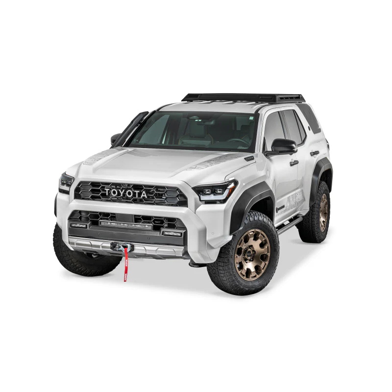 Warn Winch Mount Hidden For Zeon XC 12-S Winches Powder Coated Black Steel Model 111940 - Image 2