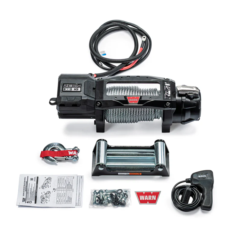 Warn Xeon XC 10 Pull Capacity 10000 Pounds 3/8 Inch X 80 Ft Of Steel Rope Model 110410 - Image 2