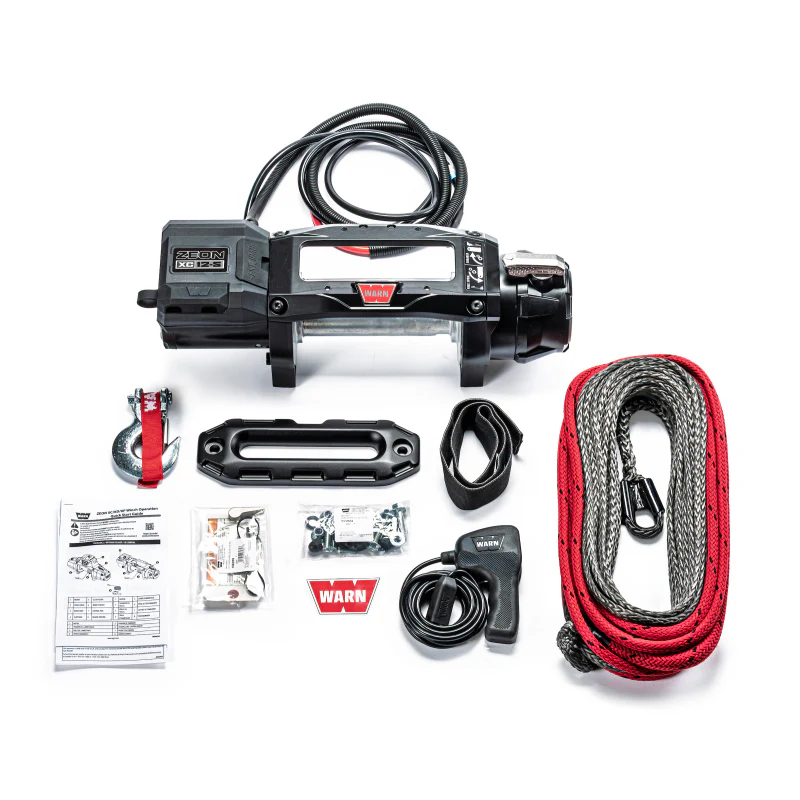 Warn Xeon XC 12-S Winch Pull Capacity 12000 Pounds 3/8 Inch X 80 Ft Of Spydura Synthetic Rope Model 110512 - Image 2