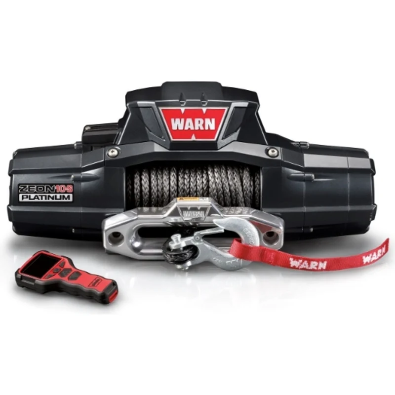 Warn ZEON 10-S Platinum Winch, Pull Capacity 10,000 lb, 100 Feet Of Spydura Synthetic Rope Model 92815 - Image 2