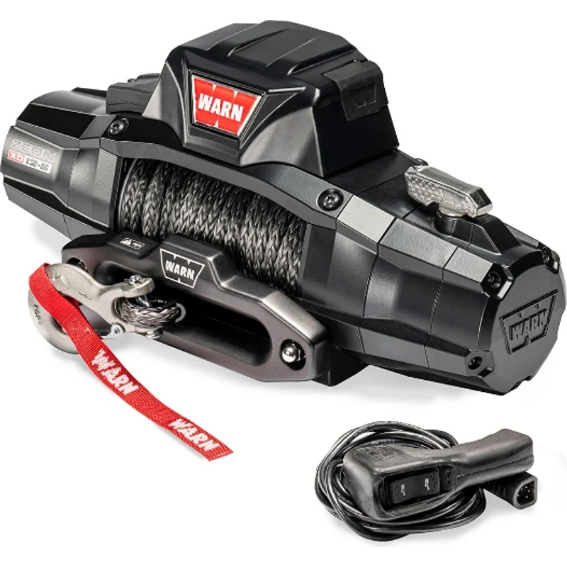 Warn Zeon XD 12-S Pull Capacity 12,000 lb, With 80' Of 3/8' Spydura Pro Synthetic Rope Model 110012 - Image 2
