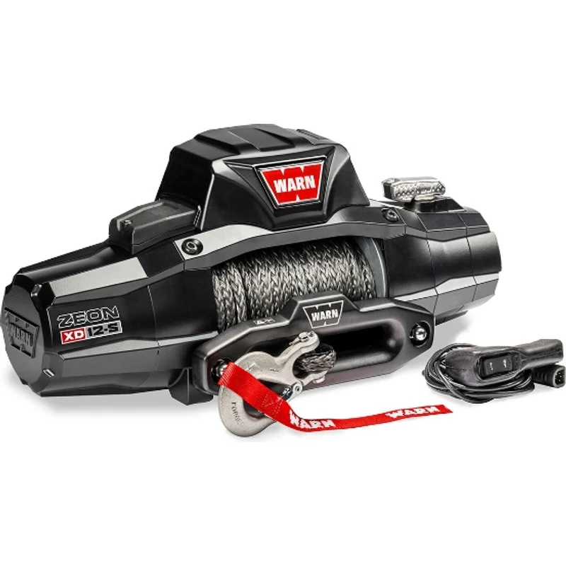 Warn Zeon XD 12-S Pull Capacity 12,000 lb, With 80' Of 3/8' Spydura Pro Synthetic Rope Model 110012 - Image 3