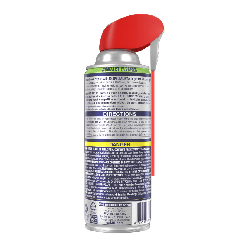 WD-40 Specialist Contact Cleaner 11Oz Model 300554 - Image 2