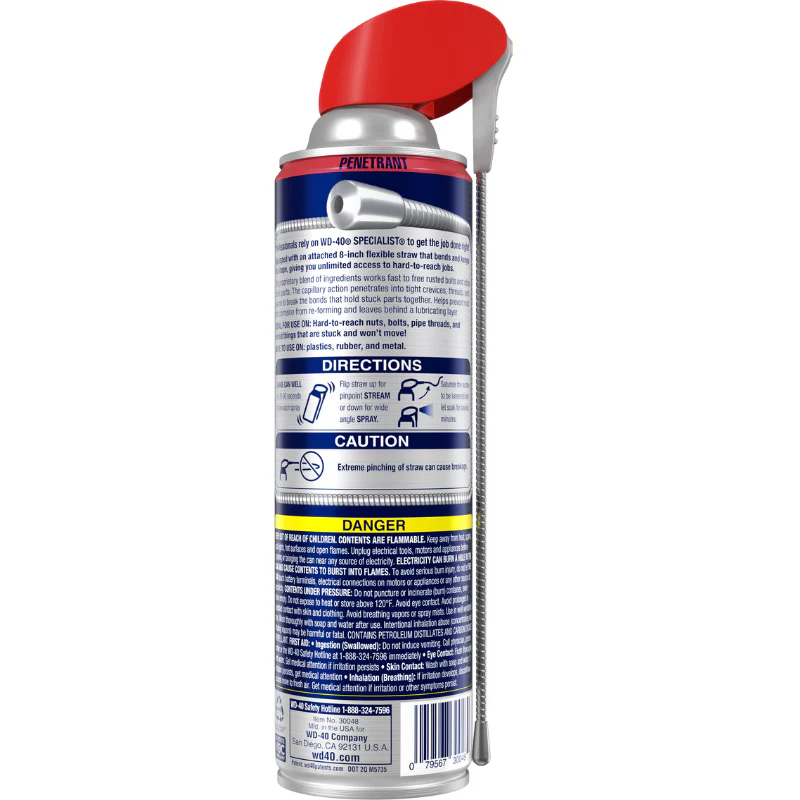 WD-40 Specialist Penetrant W/Ez-Reach 13.5Oz Model 300486 - Image 2