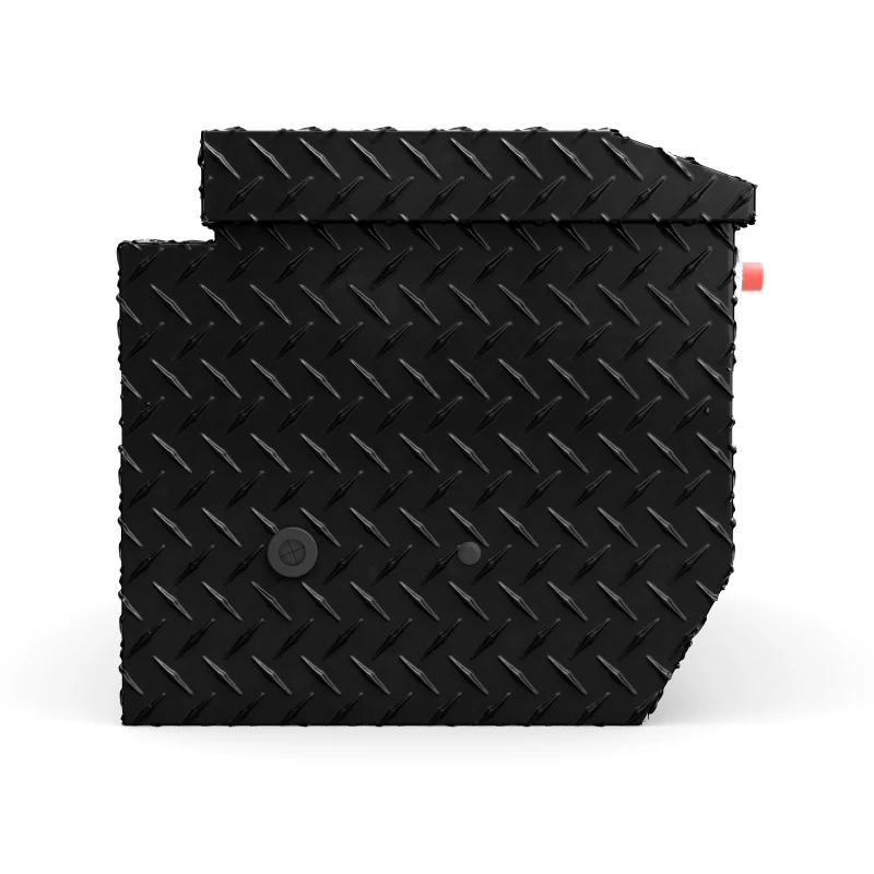 Weather Guard Chest Tool Box Gloss Black Aluminum 40X20X16.25 Model 614-5-04 - Image 5