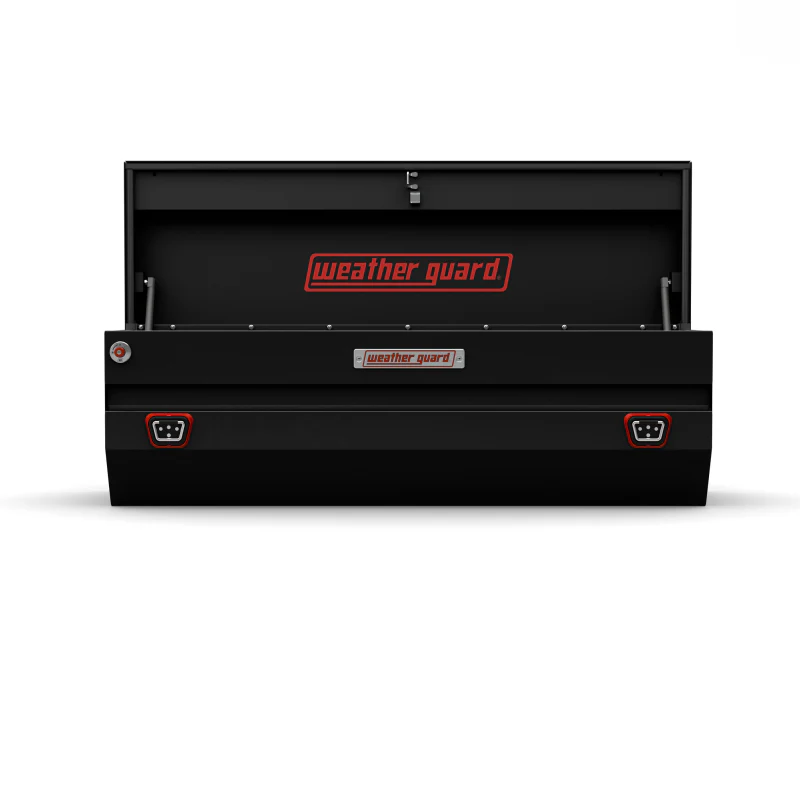 Weather Guard Chest Tool Box Gloss Black Steel 58X20X19 Model 635-5-04 - Image 3