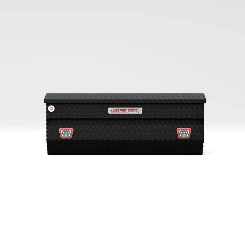 Weather Guard Chest Tool Box Textured Matte Black Aluminum 48X20X19 Model 624-52-04 - Image 2