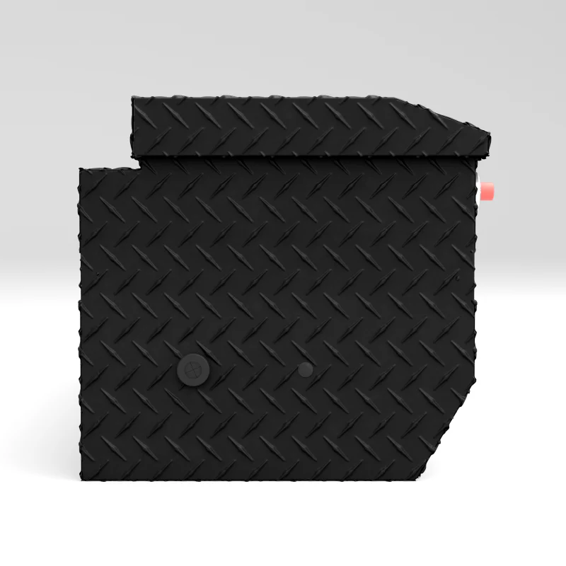 Weather Guard Chest Tool Box Textured Matte Black Aluminum 48X20X19 Model 624-52-04 - Image 5