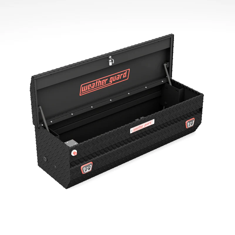 Weather Guard Chest Tool Box Textured Matte Black Aluminum 58X20X19 Model 634-52-04 - Image 4