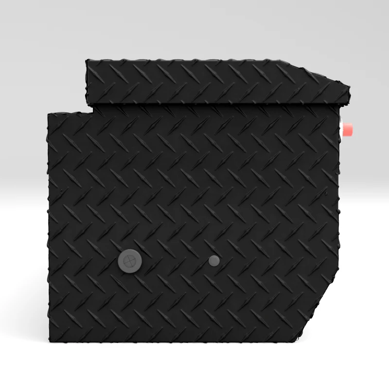 Weather Guard Chest Tool Box Textured Matte Black Aluminum 58X20X19 Model 634-52-04 - Image 5