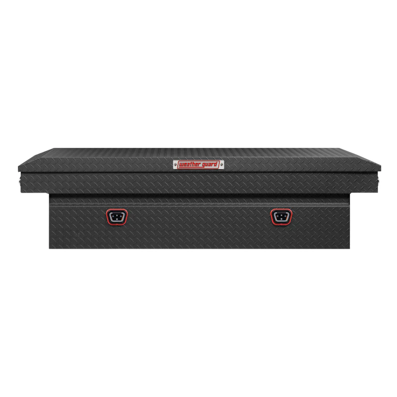 Weather Guard Crossover Tool Box Matte Black Aluminum Extra Wide Model 117-52-04 - Image 3
