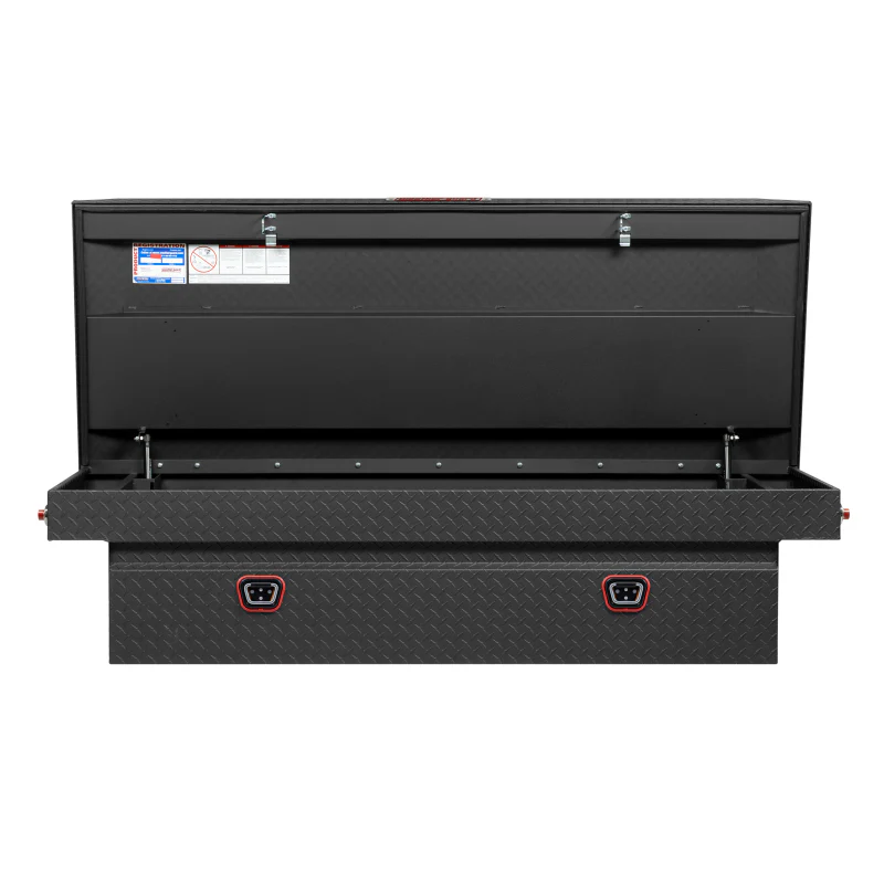 Weather Guard Crossover Tool Box Matte Black Aluminum Extra Wide Model 117-52-04 - Image 4