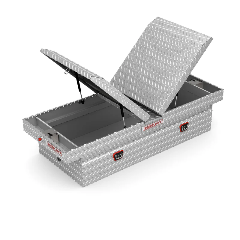 Weather Guard Gull Wing Crossover Box Extra Wide Bright Aluminum 72X30X19.2 Model 114-0-04 - Image 2