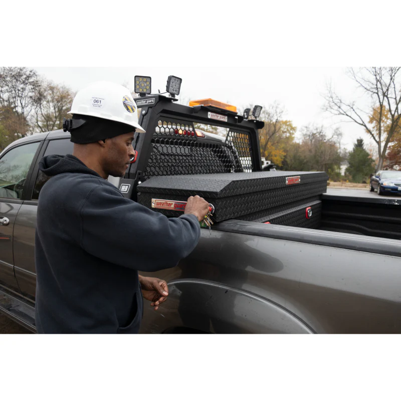 Weather Guard Hex Headache Rack Black Aluminum Model 11906-52-01 - Image 14