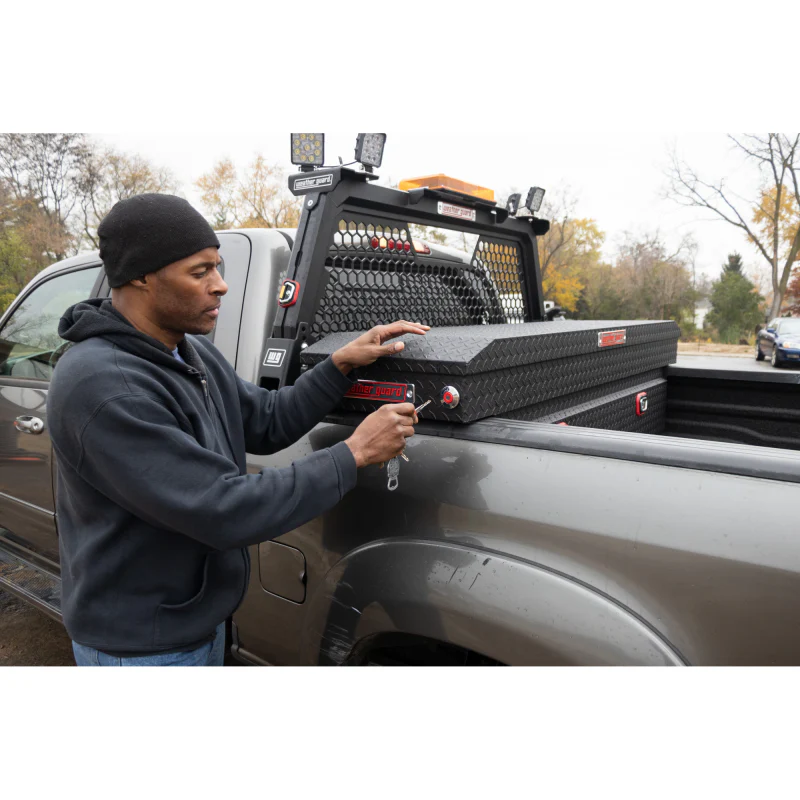 Weather Guard Hex Headache Rack Black Aluminum Model 11906-52-01 - Image 19