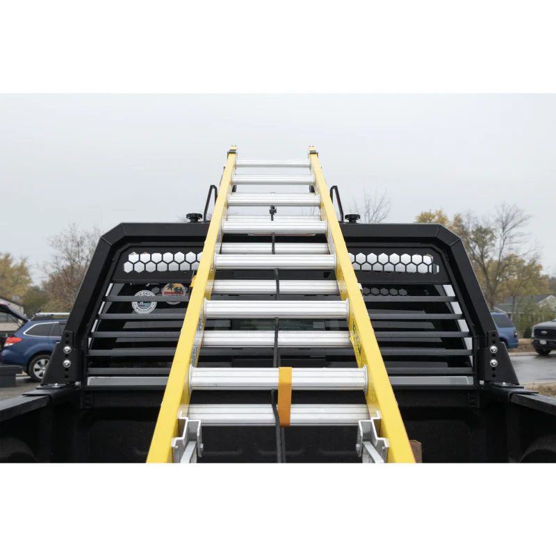 Weather Guard Louvered Headache Rack Black Aluminum Model 11904-52-01 - Image 18