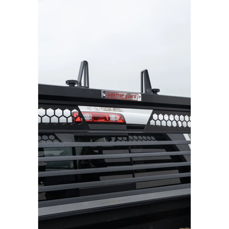 Weather Guard Louvered Headache Rack Black Aluminum Model 11904-52-01 - Image 21