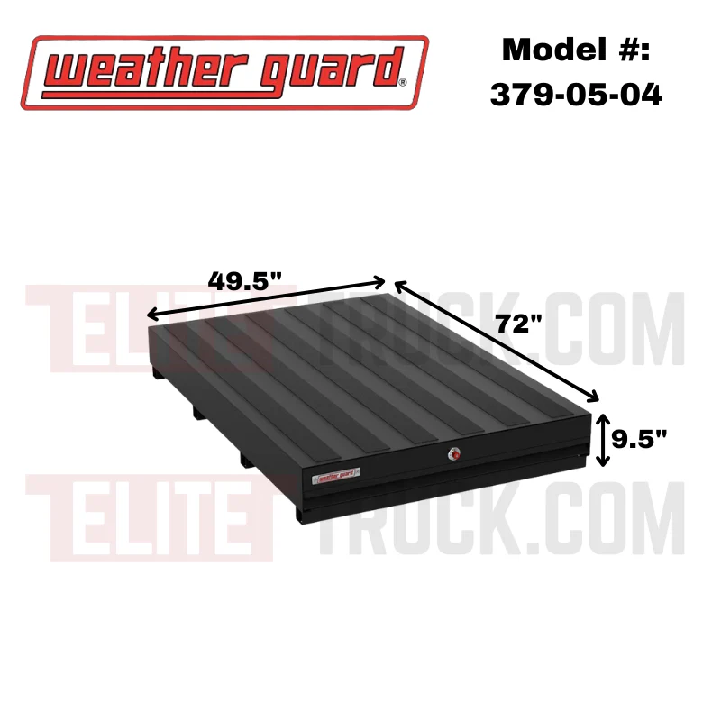 Weather Guard PACK RAT Drawer Unit 72in x 49.5in x 9.5in Model 379-5-04 - Image 2