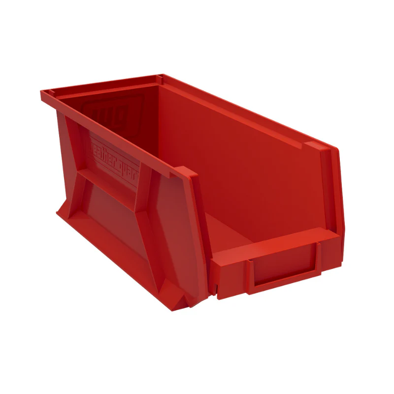Weather Guard Red Bins, 6in x 6.5in x 15.45in, (6 pack) Model 9854-7-02 - Image 2