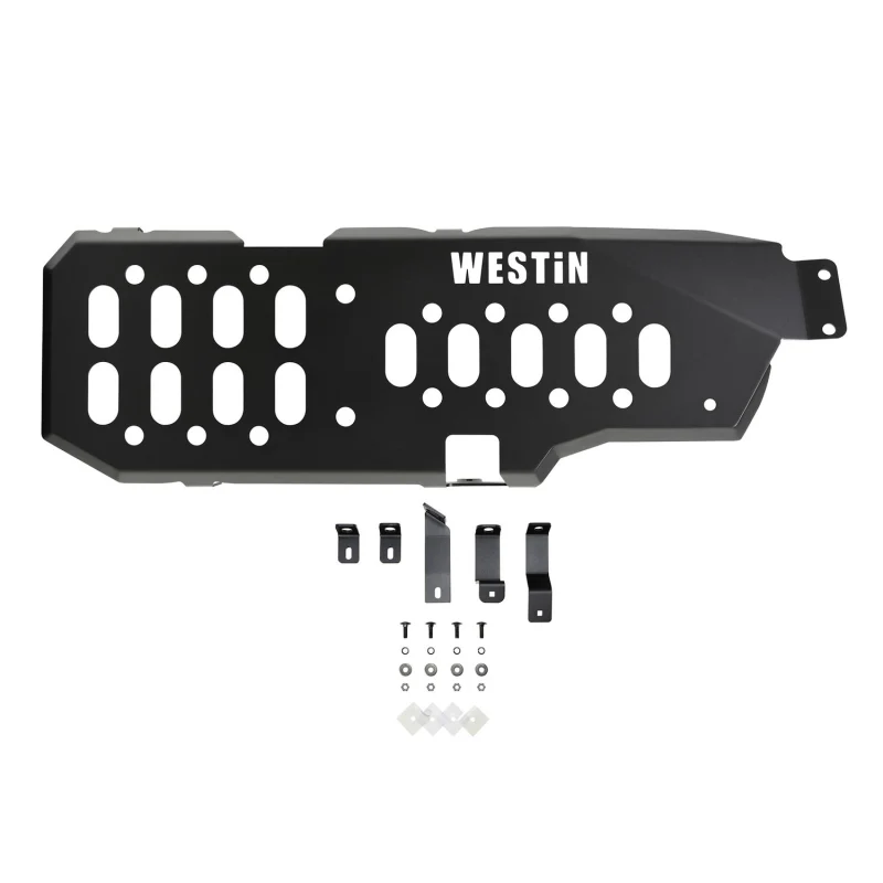 Westin Gas Tank Skid Plate Textured Black Model 42-21005 - Image 4