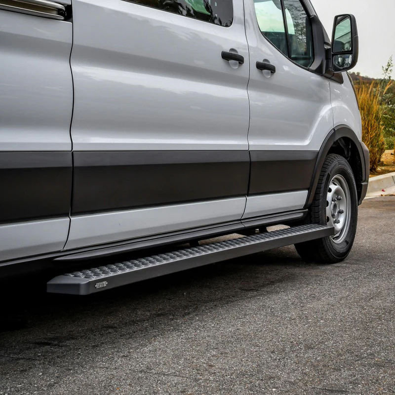 Westin Grate Running Boards Textured Black includes Mount Kit Model 27-80005 - Image 3