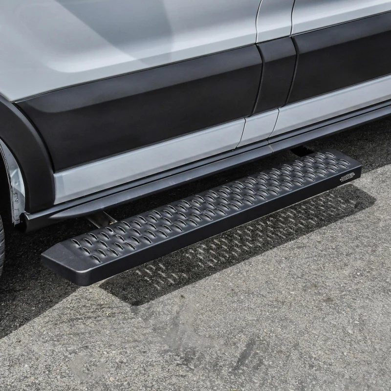 Westin Grate Running Boards Textured Black includes Mount Kit Model 27-80005 - Image 6