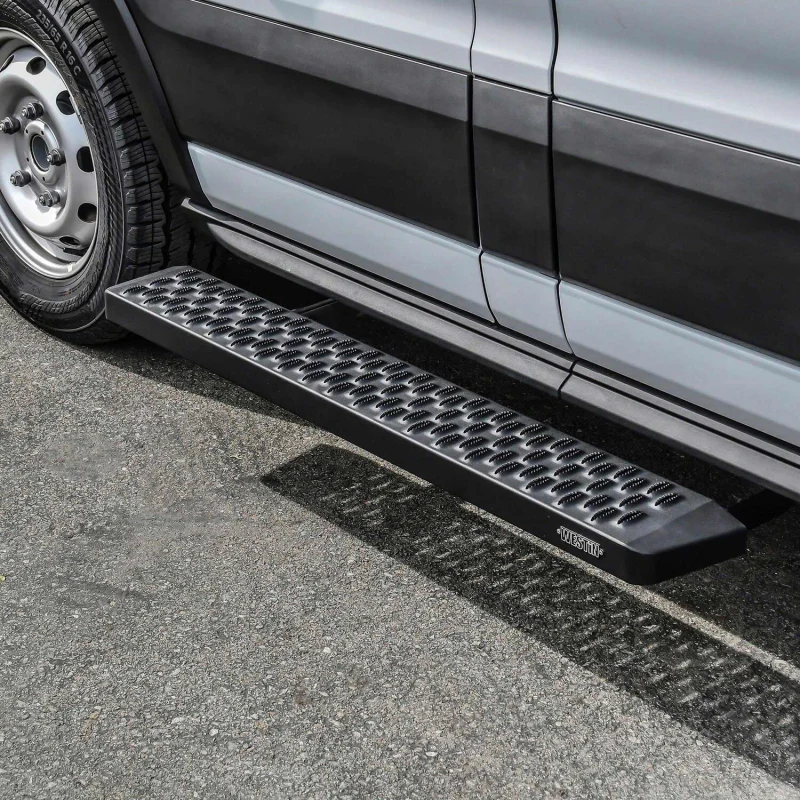 Westin Grate Running Boards Textured Black includes Mount Kit Model 27-80005 - Image 7