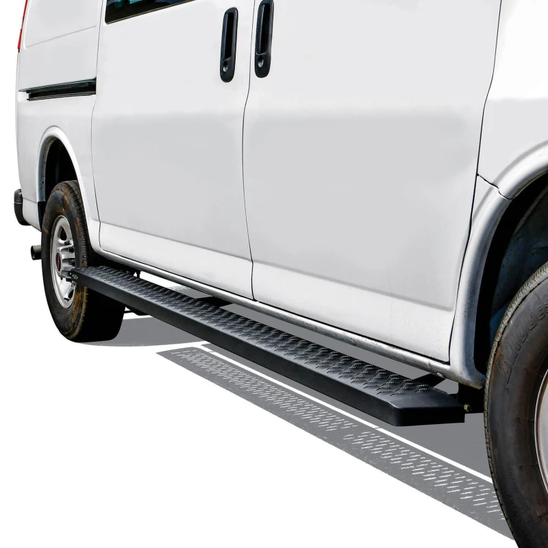 Westin Grate Running Boards Textured Black Model 27-81005 - Image 4