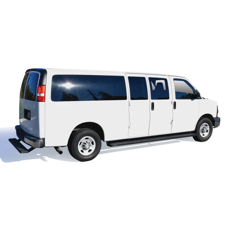 Westin Grate Running Boards Textured Black Model 27-81025 - Image 2