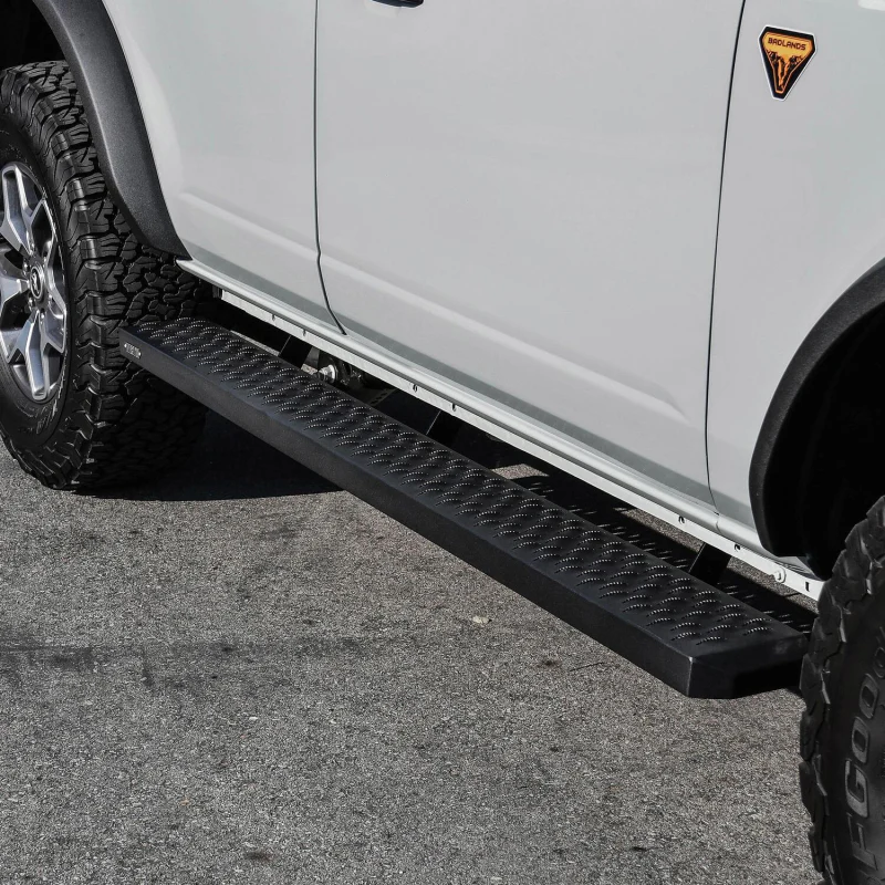 Westin Grate Running Boards Textured Black 75'' Model 27-74725 - Image 4