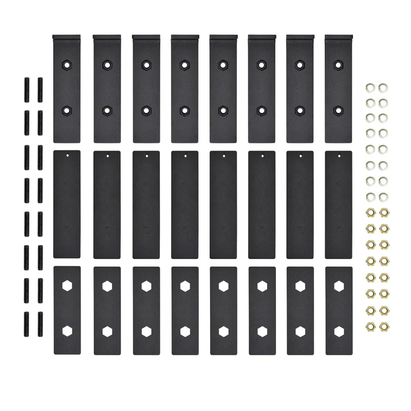Westin Grate Running Boards Textured Black 83'' Model 27-74765 - Image 7