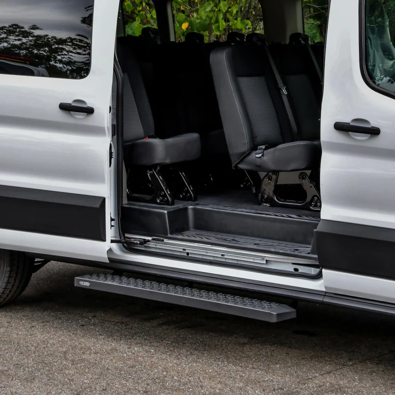Westin Grate Running Boards Textured Black includes Mount Kit Model 27-80015 - Image 3