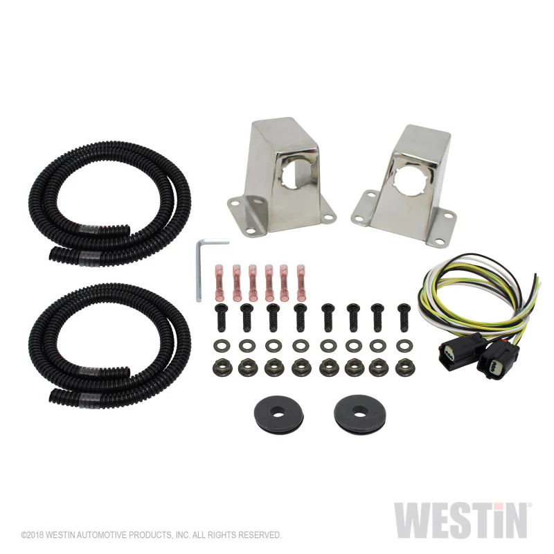 Westin Grille Guard Sensor Relocator Kit Front Stainless Steel Model 45-0000S - Image 4