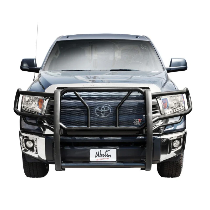 Westin HDX 1-Piece Grille Guard Black Model 57-2235 - Image 4