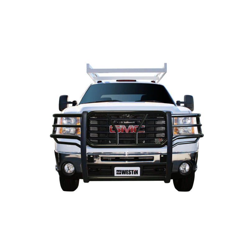 Westin HDX 1-Piece Grille Guard Black Model 57-2315 - Image 4