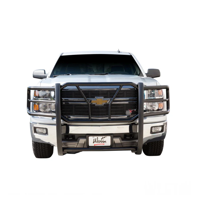 Westin HDX 1-Piece Grille Guard Black Model 57-3685 - Image 4