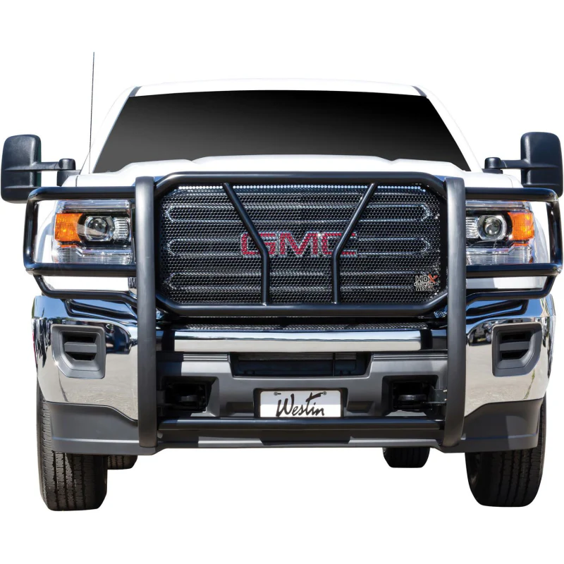 Westin HDX 1-Piece Grille Guard Black Model 57-3795 - Image 4