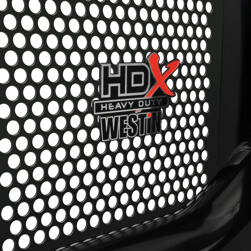 Westin HDX 1-Piece Grille Guard Black Model 57-3825 - Image 9