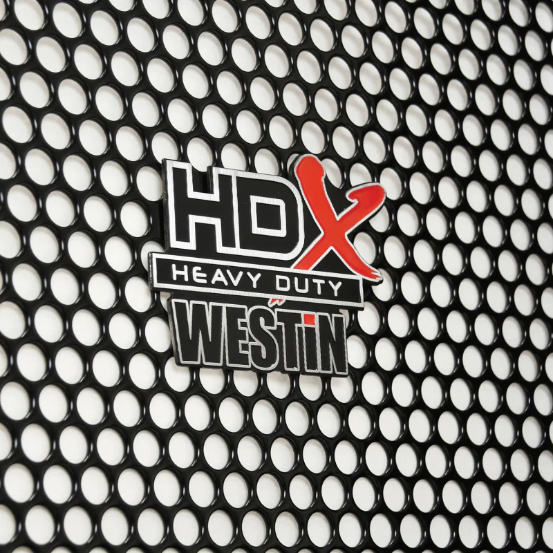 Westin HDX 1-Piece Grille Guard Black Model 57-3955S - Image 6